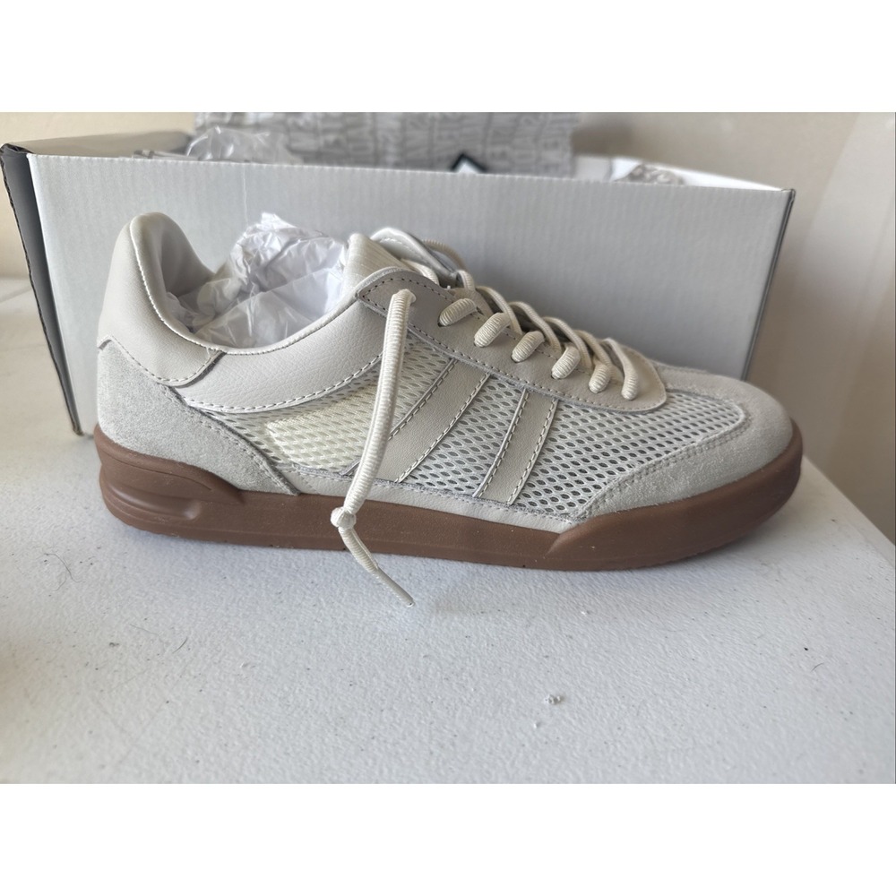 Steve Madden Womens Verdict White Sneaker
